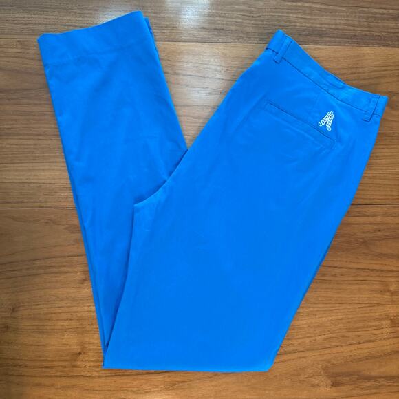 Royal and Awesome Golf Pant Size 40 x 34 NWT Bright Blue Solid Free Multitool - Picture 11 of 16